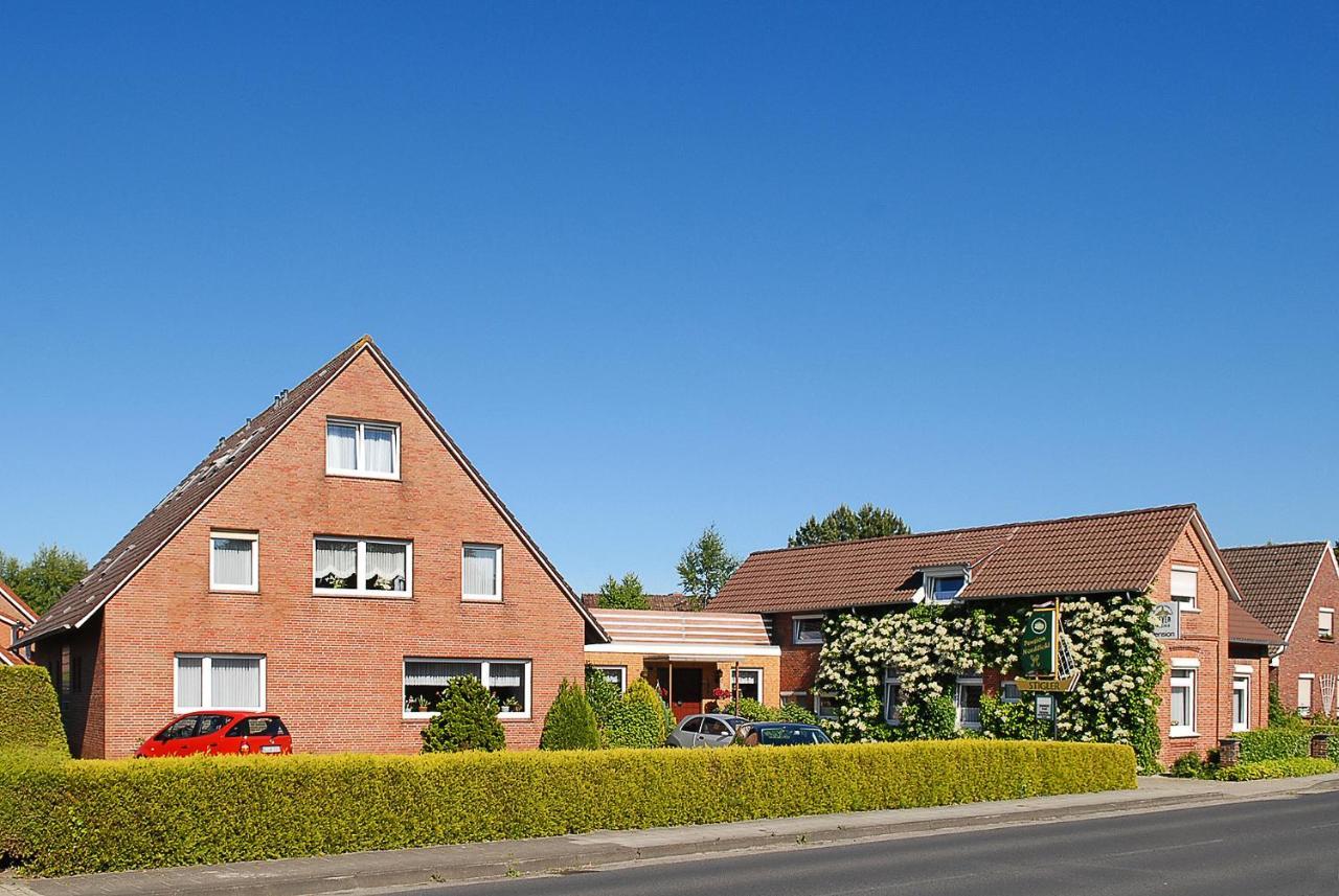 Pension Nordlicht Esens Exteriör bild