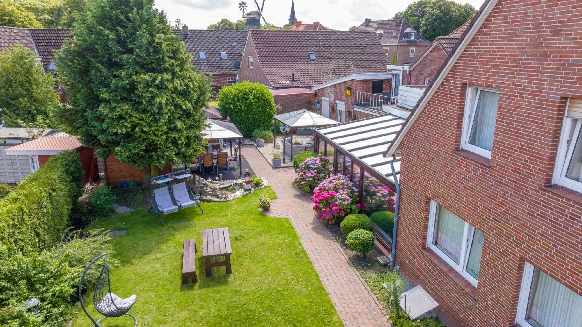 Pension Nordlicht Esens Exteriör bild